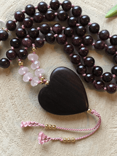 Load image into Gallery viewer, Passionate Heart Mala Necklace