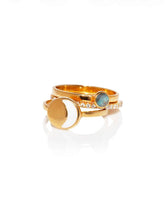 Load image into Gallery viewer, Labradorite Ring - Gold