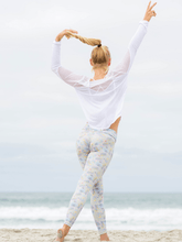 Load image into Gallery viewer, Gypsy Long Sleeve Yoga Top - Cloud White