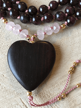 Load image into Gallery viewer, Passionate Heart Mala Necklace