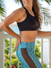 Load image into Gallery viewer, Voltage Yoga Bra Top - Panther Black