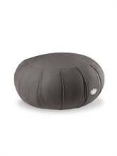 Load image into Gallery viewer, Zafu Meditation Cushion Kapok ZEN - Anthracite