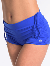 Load image into Gallery viewer, Keep It Cool Yoga Shorts - Dazzling Blue