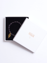Load image into Gallery viewer, Healing Intentions Amethyst Crown Chakra Bracelet
