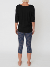 Load image into Gallery viewer, Be Grace Batwing Top - Black