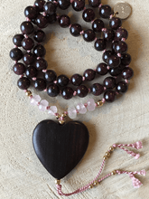 Load image into Gallery viewer, Passionate Heart Mala Necklace