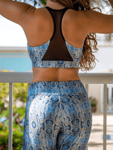 Load image into Gallery viewer, Voltage Yoga Bra Top - Mamba Print