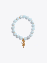Load image into Gallery viewer, Healing Intentions Aquamarine Throat Chakra Bracelet