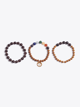 Load image into Gallery viewer, Red Garnet Root Chakra Stack