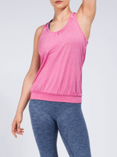 Load image into Gallery viewer, Over The Top Yoga Vest - Pink