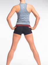 Load image into Gallery viewer, Racerback Yoga Tank - Grey Melee