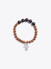 Load image into Gallery viewer, Healing Intentions Garnet and Sandalwood Root Chakra Bracelet