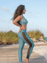 Load image into Gallery viewer, Voltage Yoga Bra Top - Amazon Print