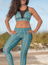 Load image into Gallery viewer, Voltage Yoga Bra Top - Amazon Print