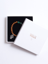 Load image into Gallery viewer, Healing Intentions Green African Jade and Sandalwood Heart Chakra Bracelet