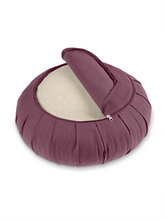 Load image into Gallery viewer, Zafu Meditation Cushion ZEN - Aubergine