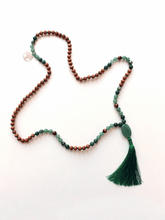 Load image into Gallery viewer, Heart Chakra Mala Necklace