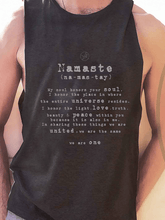 Load image into Gallery viewer, Namaste Tank - Organic Cotton Bamboo