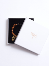 Load image into Gallery viewer, Healing Intentions Amethyst and Sandalwood Crown Chakra Bracelet