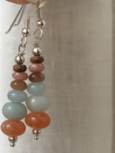 Load image into Gallery viewer, Harmony Gemstone Silver Earrings