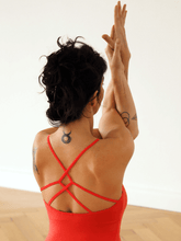 Load image into Gallery viewer, Kali Yoga Tank - Bright Red