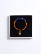 Load image into Gallery viewer, Healing Intentions Sodalite and Sandalwood Third Eye Chakra Bracelet