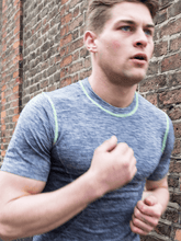 Load image into Gallery viewer, Boris Grey Marl Yoga T-Shirt
