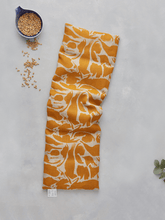 Load image into Gallery viewer, Linen Wheat Bag - Yellow Creatures