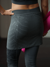 Load image into Gallery viewer, Gita Tube Yoga Skirt - Dark Olive