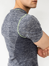 Load image into Gallery viewer, Boris Grey Marl Yoga T-Shirt
