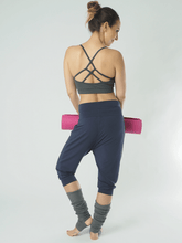Load image into Gallery viewer, Padmini Capri Yoga Pant - Indigo