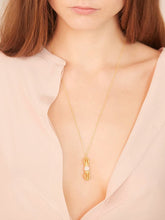 Load image into Gallery viewer, The Light of Compassion - Gold &amp; Moonstone Gemstone Necklace
