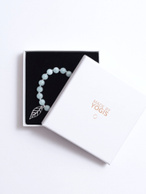 Load image into Gallery viewer, Healing Intentions Aquamarine Throat Chakra Bracelet