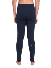 Load image into Gallery viewer, High Waisted Classic Yoga Leggings - Navy