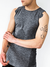 Load image into Gallery viewer, Grey Marl Active Yoga Tank