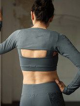 Load image into Gallery viewer, Bolero Sarala Yoga Wrap - Dark Olive