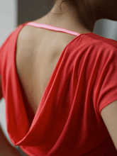 Load image into Gallery viewer, Leela Yoga T-Shirt - Bright Red