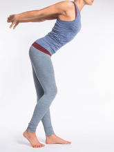Load image into Gallery viewer, Racerback Yoga Tank - Patriot Blue Melee