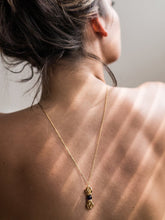 Load image into Gallery viewer, The Serenity of Harmony - Gold &amp; Amethyst Gemstone Necklace