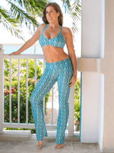Load image into Gallery viewer, Flare Yoga Leggings - Amazon Print