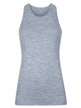 Load image into Gallery viewer, Racerback Yoga Tank - Grey Melee