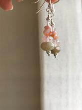 Load image into Gallery viewer, Loving Protection Gemstone Silver Earrings
