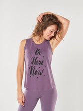 Load image into Gallery viewer, Be Here Now Yoga Tank Top - Jungle Orchid