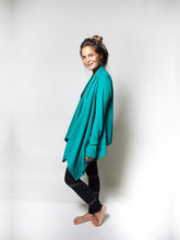 Load image into Gallery viewer, Wrap Me Up Organic Yoga Top - Midnight Sky