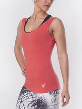 Load image into Gallery viewer, Sati Yoga Tank Top - Coral
