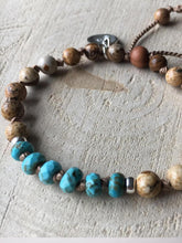 Load image into Gallery viewer, Creativity and Protection Mala Bracelet on Silk