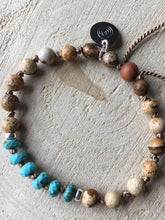 Load image into Gallery viewer, Creativity and Protection Mala Bracelet on Silk