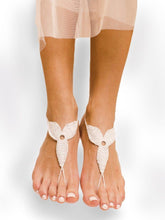 Load image into Gallery viewer, Caressa Barefoot Sandals Foot Jewellery