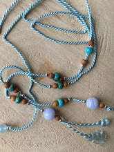 Load image into Gallery viewer, Throat Chakra Activating Silk Thread