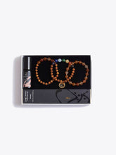 Load image into Gallery viewer, Chakra Bracelet Stack &amp; Incense Sticks &amp; Essential Oils Gift Box